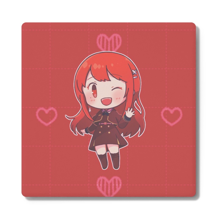 ちびVるんちゃんコースター ウインクVer.
