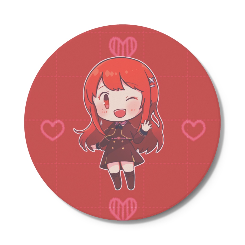 ちびVるんちゃんコースター ウインクVer.