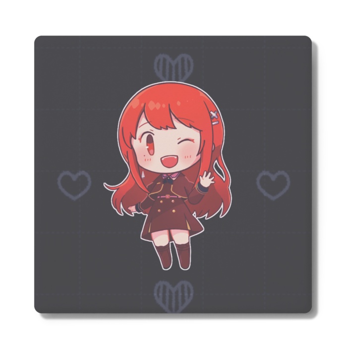 ちびVるんちゃんコースター ウインクVer.