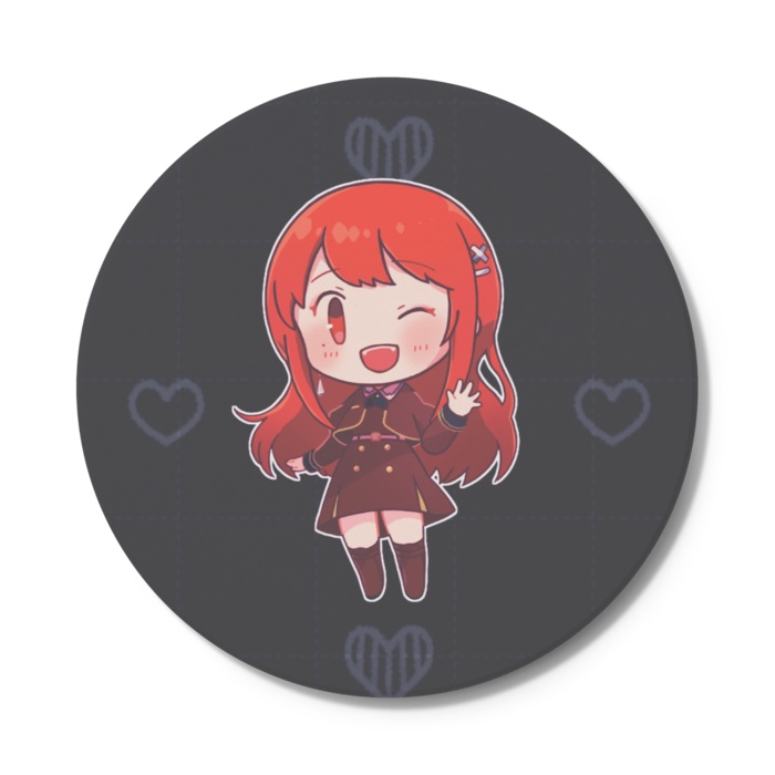 ちびVるんちゃんコースター ウインクVer.