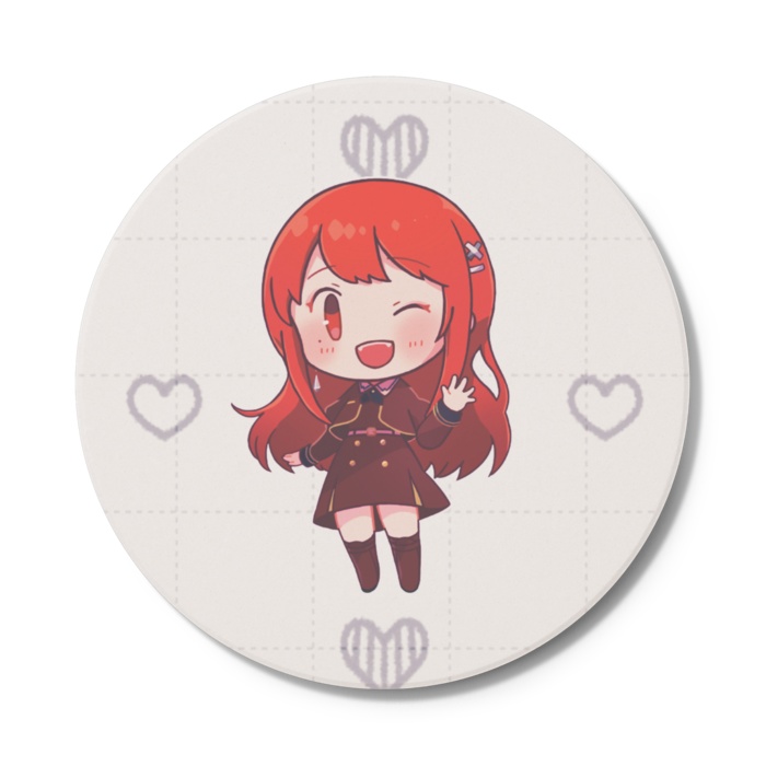 ちびVるんちゃんコースター ウインクVer.