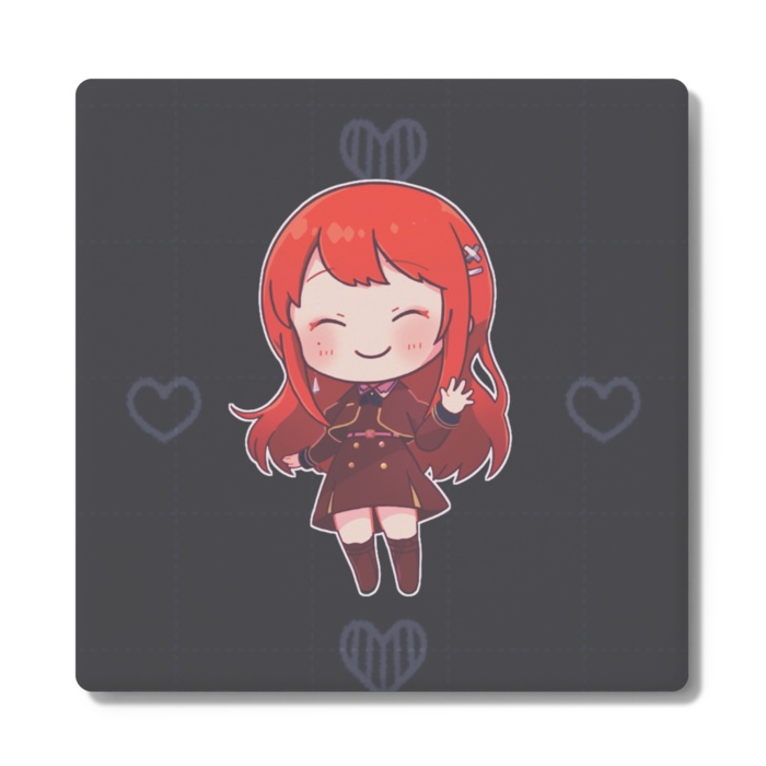 ちびVるんちゃんコースター にっこりVer.