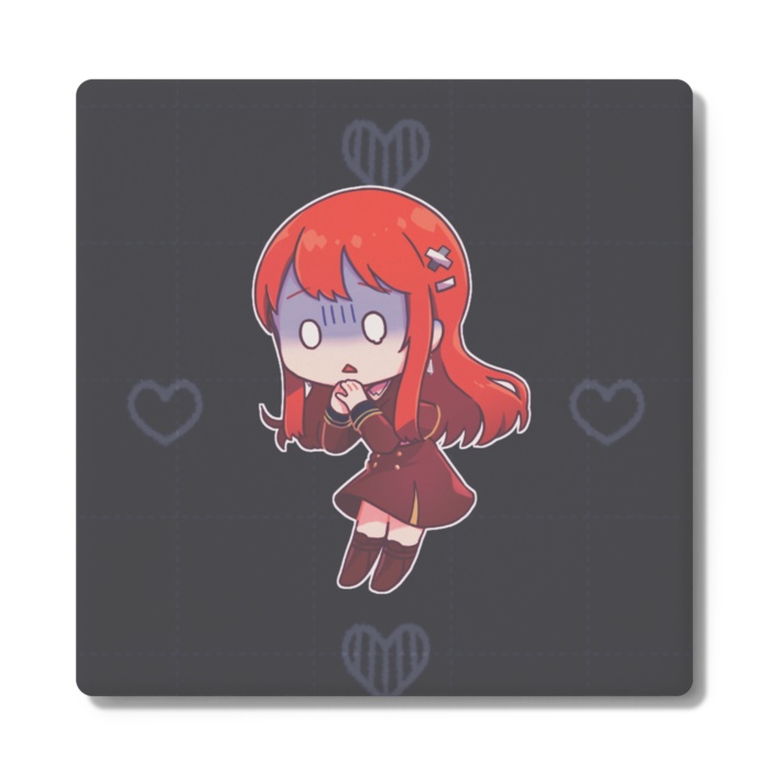 ちびVるんちゃん(手合わせ)コースター がくぶるVer.