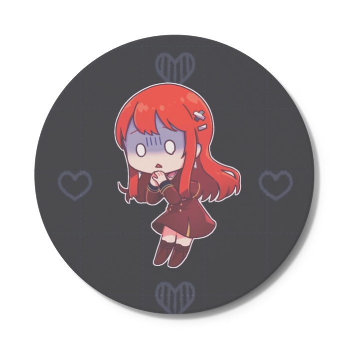 ちびVるんちゃん(手合わせ)コースター がくぶるVer.