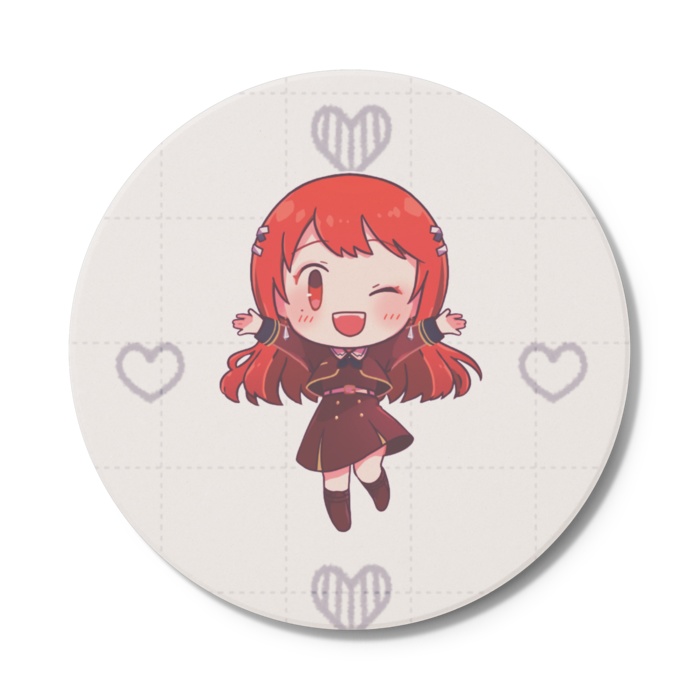ちびVるんちゃん(わーい)コースター ウインクVer.
