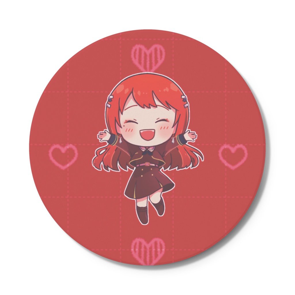 ちびVるんちゃん(わーい)コースター にっこりVer.