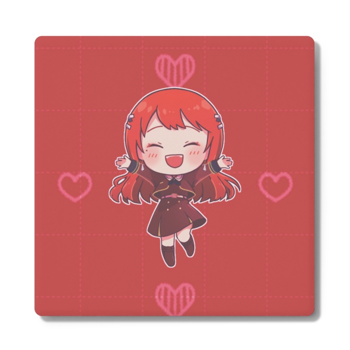 ちびVるんちゃん(わーい)コースター にっこりVer.