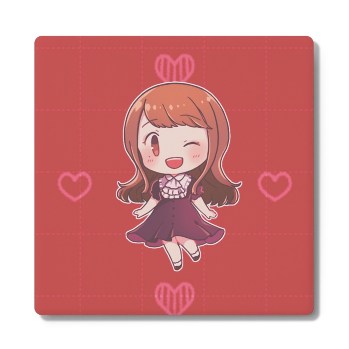 リアるんちゃんコースター ウインクVer.