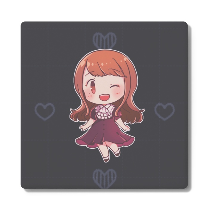 リアるんちゃんコースター ウインクVer.