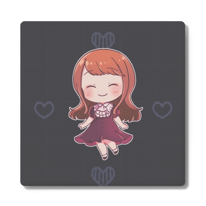 リアるんちゃんコースター にっこりVer.