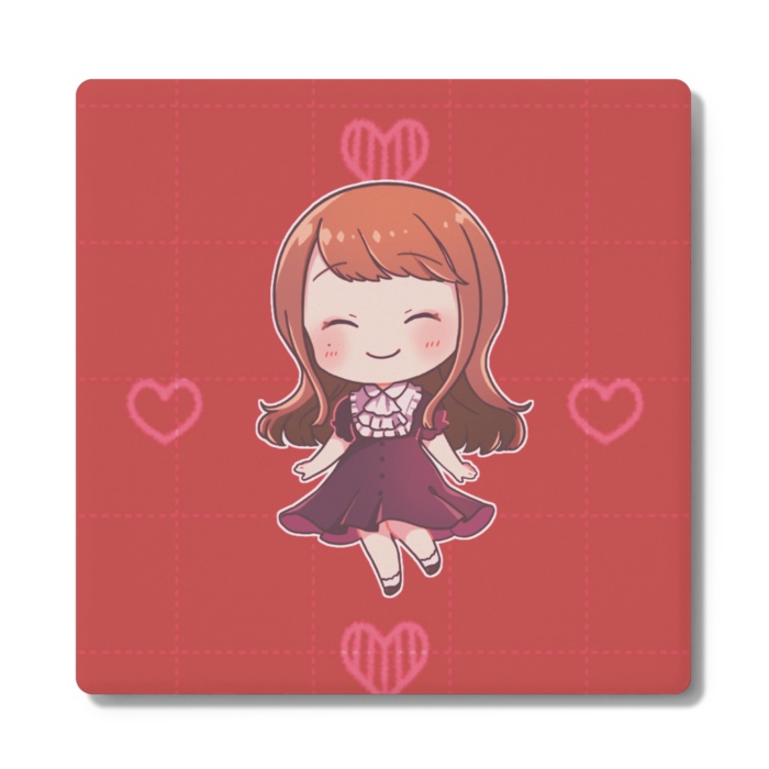 リアるんちゃんコースター にっこりVer.