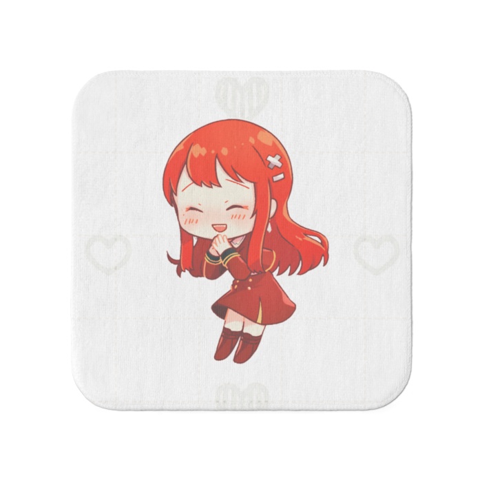 ちびVるんちゃん(手合わせ)タオル えへへVer.