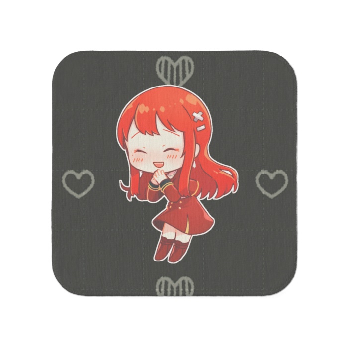 ちびVるんちゃん(手合わせ)タオル えへへVer.