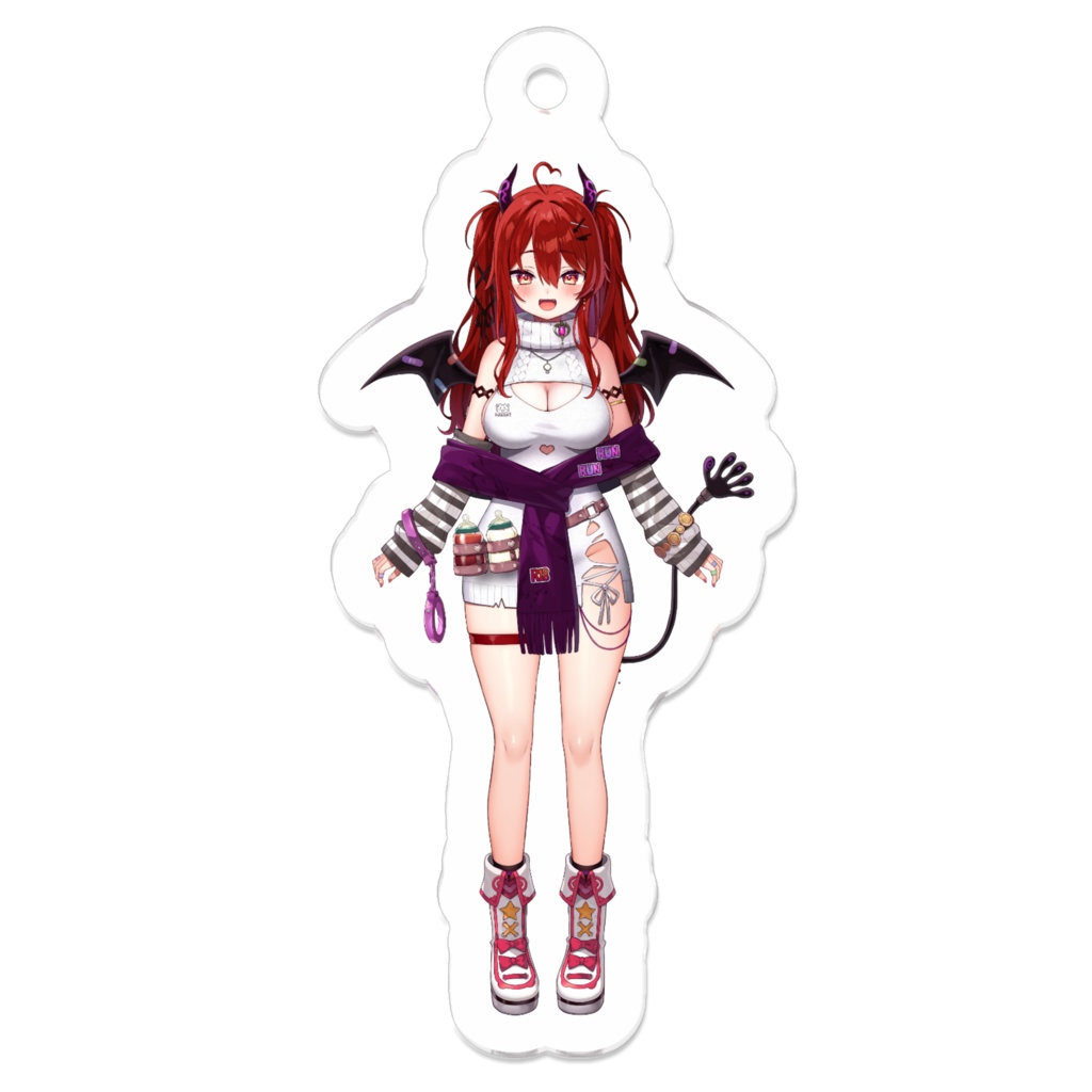 朱愛るん立ち絵アクリルキーホルダー