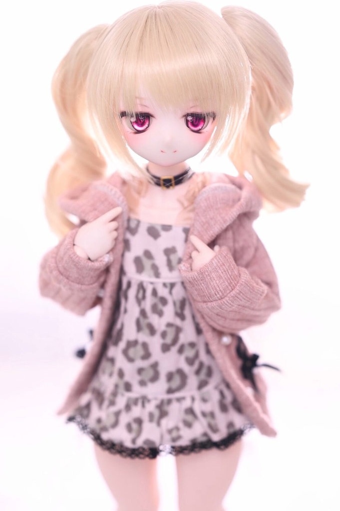 「即納品」MDD-ふわふわカーディガン「33+シュシュ製作」