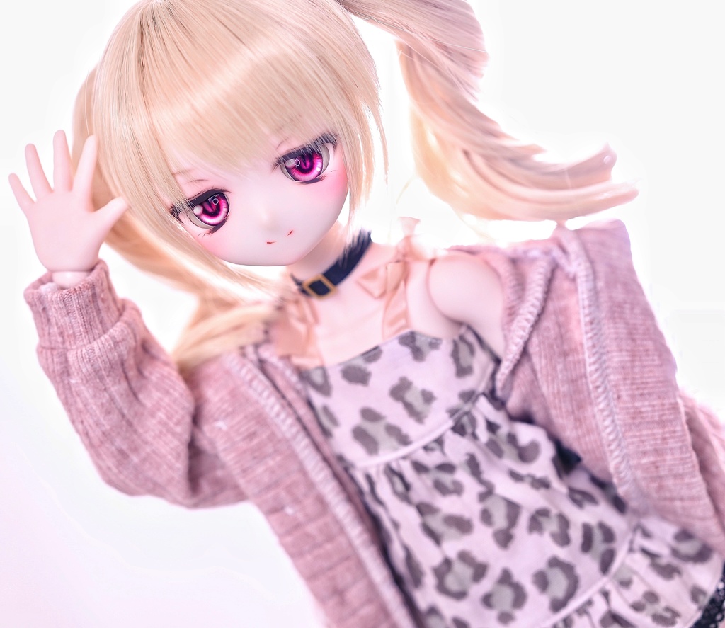 「即納品」MDD-ふわふわカーディガン「33+シュシュ製作」