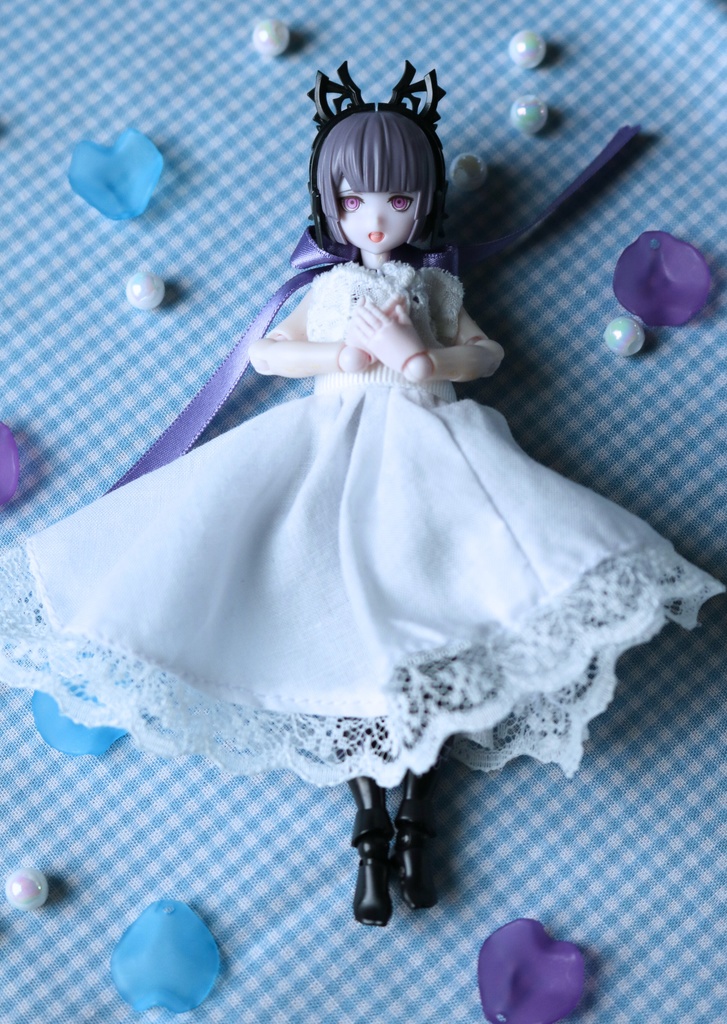 1/12サイズ服『細波のワンピース』