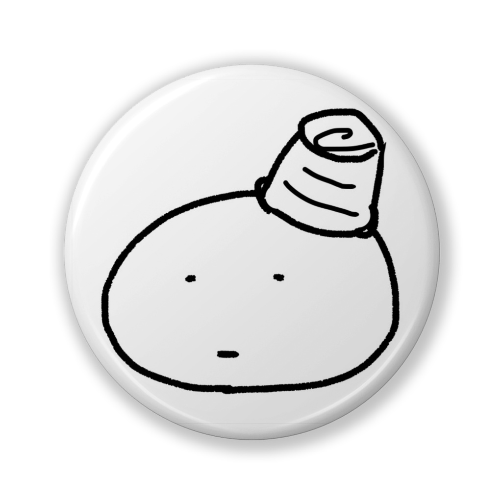 望月丸男くん缶バッジ