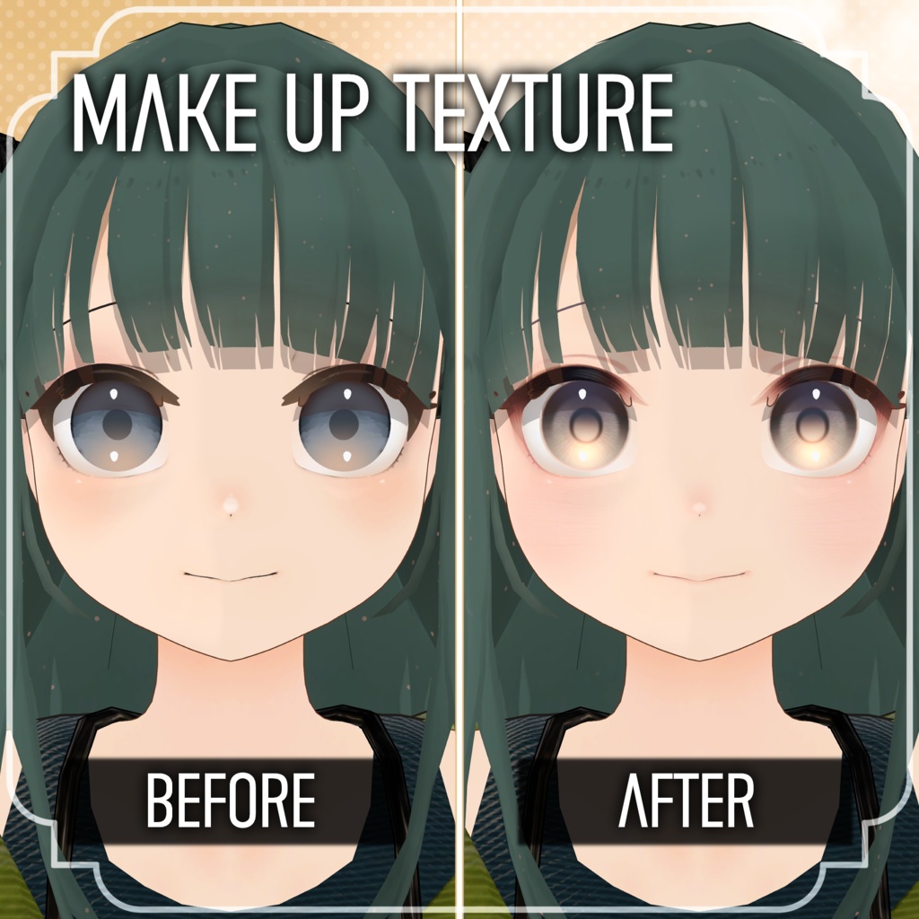 【FREEあり】Warm Breeze Eye & Make up Texture【きのこの子専用】