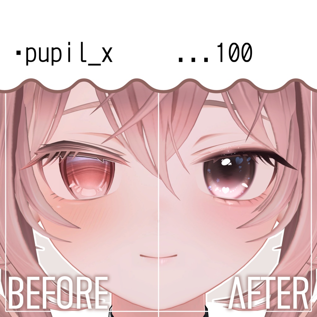 ✨発売記念SAIL✨Sweet Doll Makeup & Eye Texture【オリジナル3Dモデル「エルエル」-Ellel-専用】