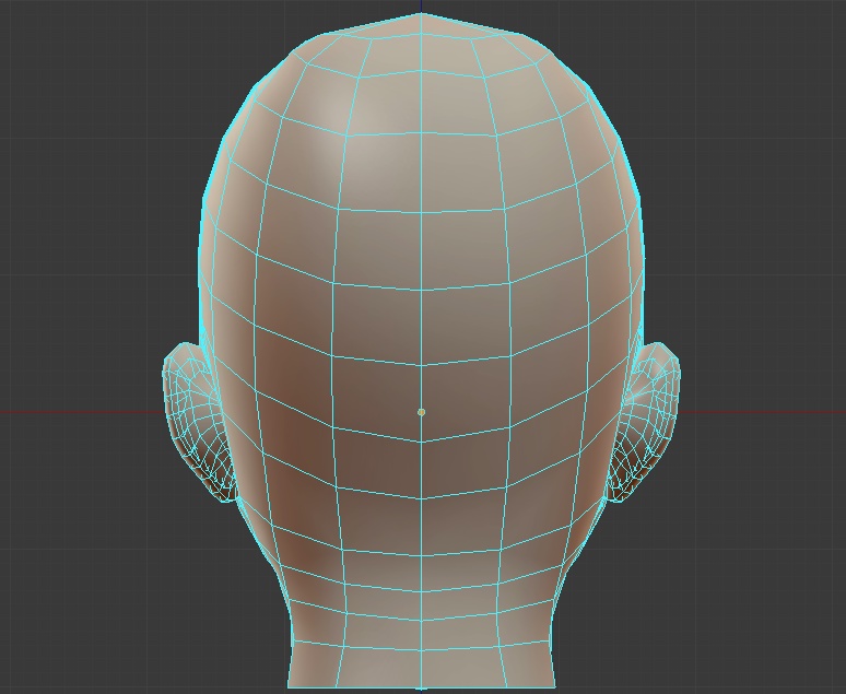 【3Dモデル】男性向け素体ヘッド