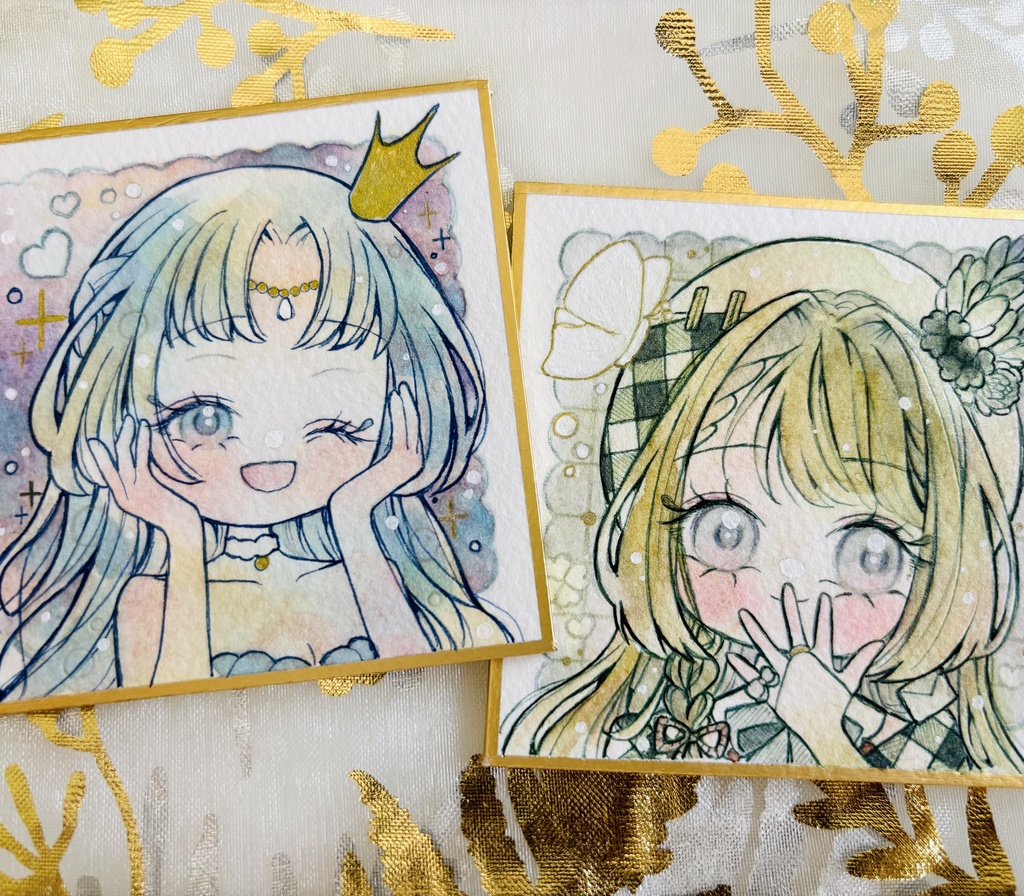 【新作】豆色紙原画