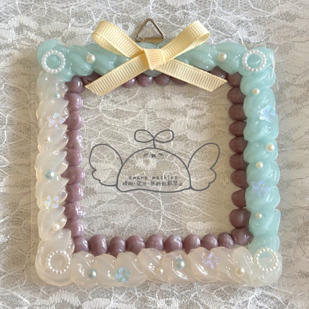 【ホイップデコ額】しゅわしゅわサイダー