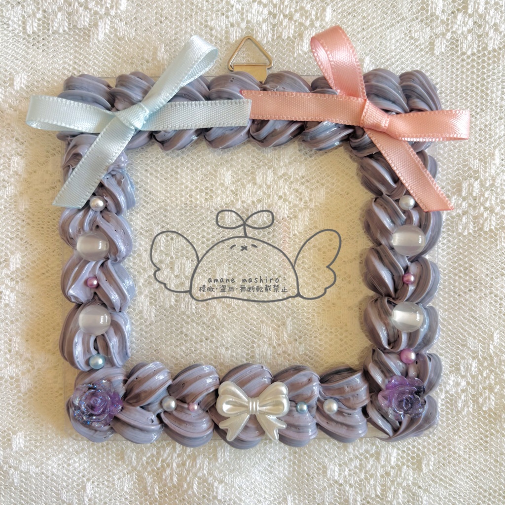 【ホイップデコ額】Gothic and Lolita