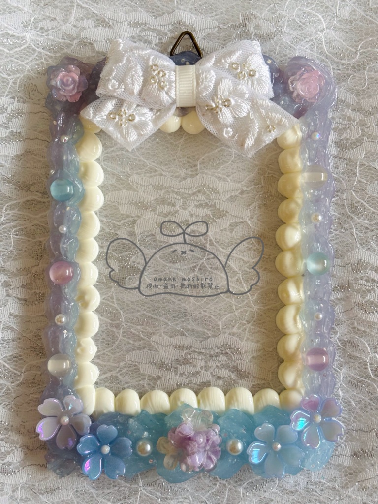 【ホイップデコ額】アジサイ2種