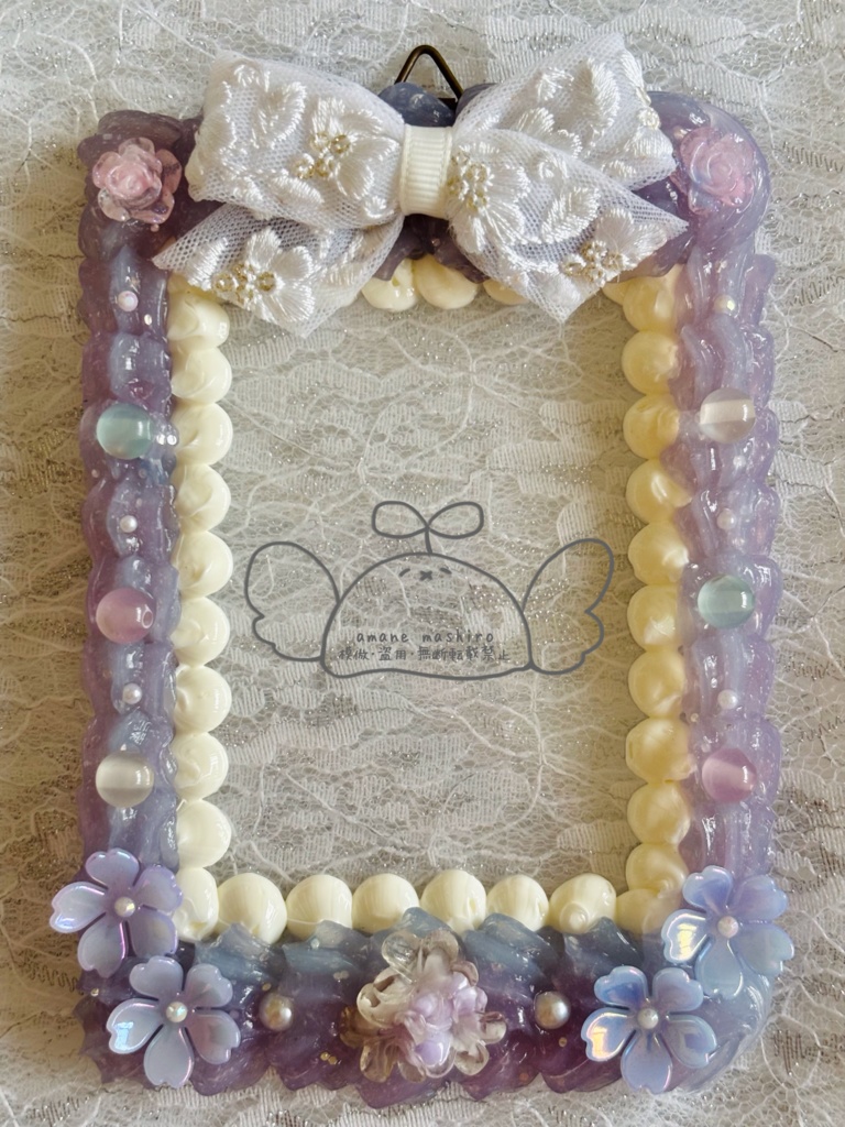 【ホイップデコ額】アジサイ2種