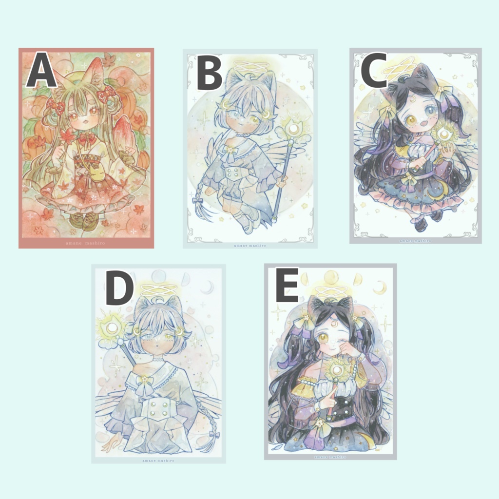 【新】ポストカード各種