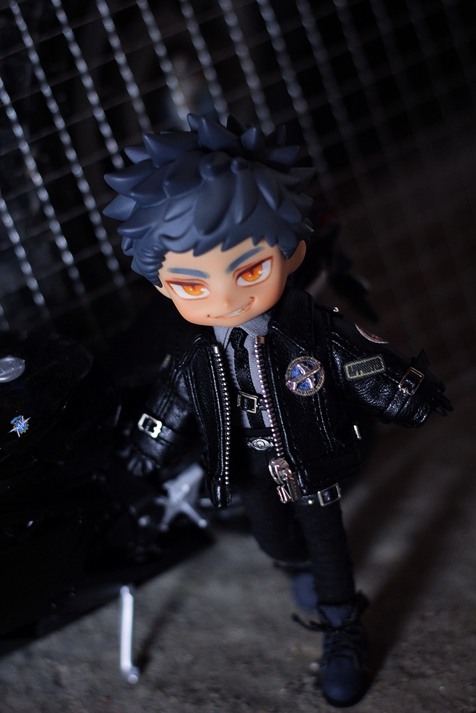 Flight Boss : Emblem.ver (レザー ジャケット)