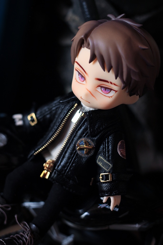 Flight Boss : Emblem.ver (レザー ジャケット)