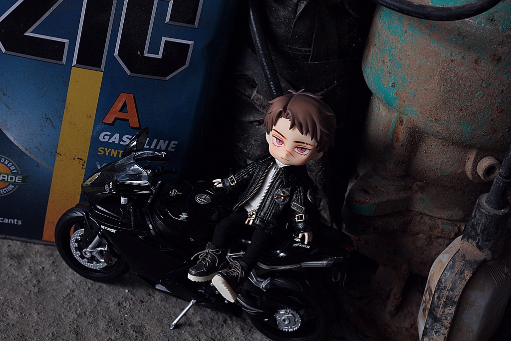 Flight Boss : Emblem.ver (レザー ジャケット)