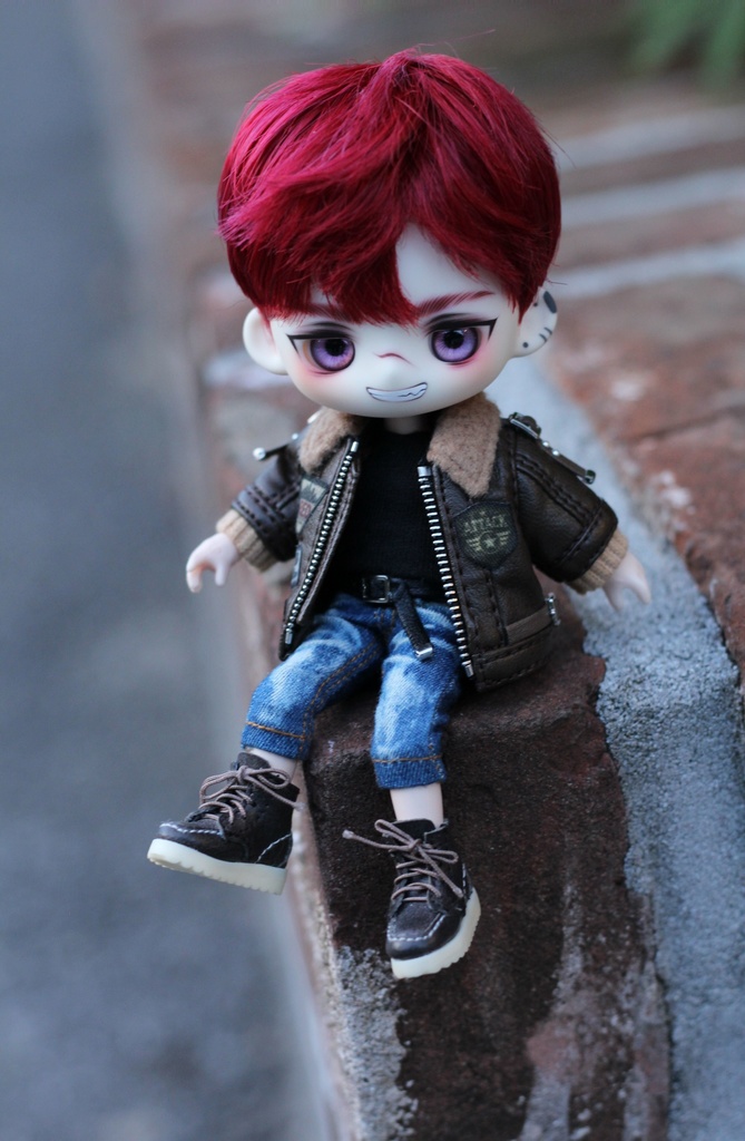 レザージャケット (B-type) Brown