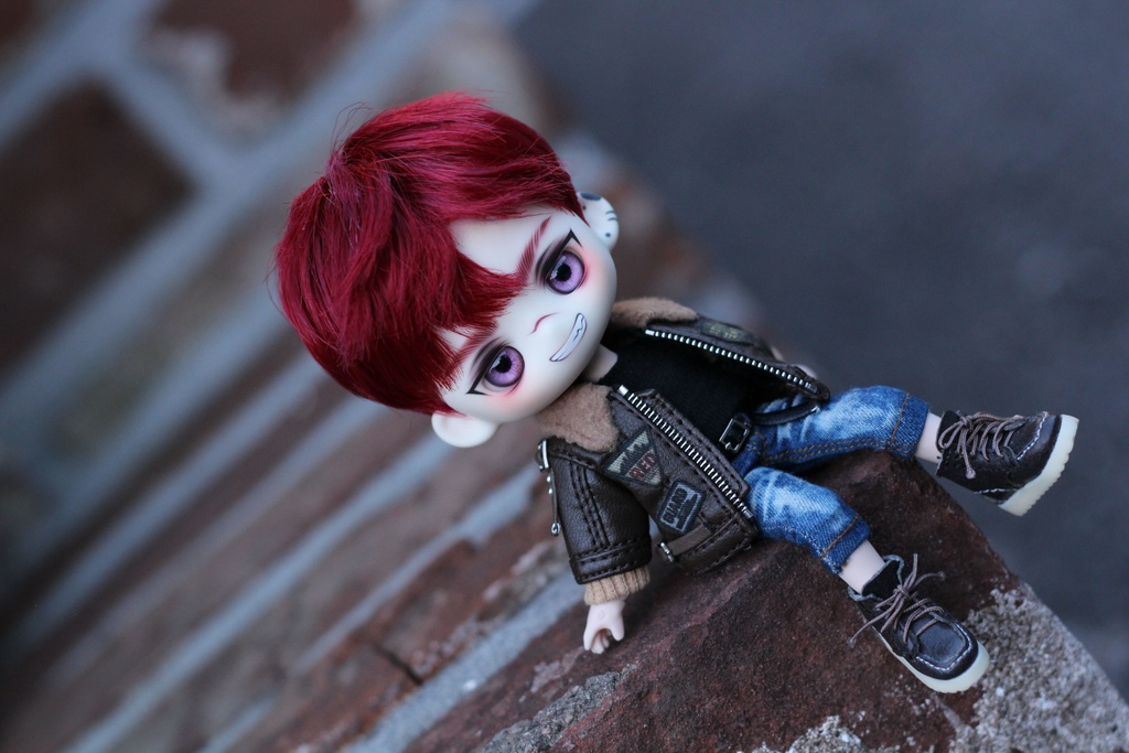 レザージャケット (B-type) Brown