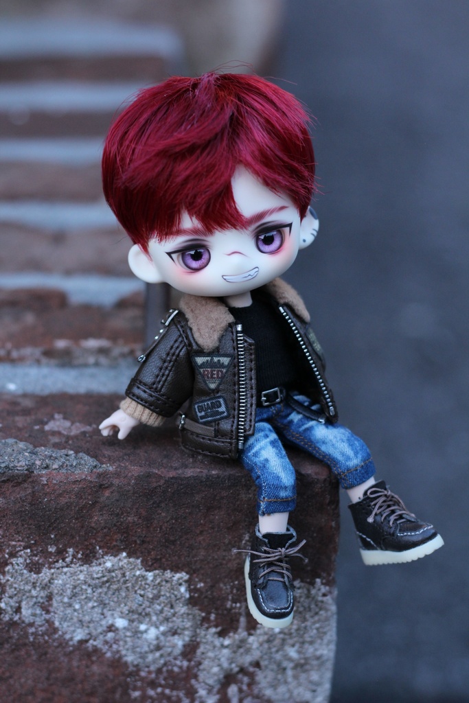 レザージャケット (B-type) Brown