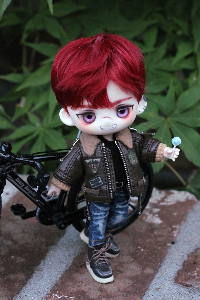 レザージャケット (B-type) Brown