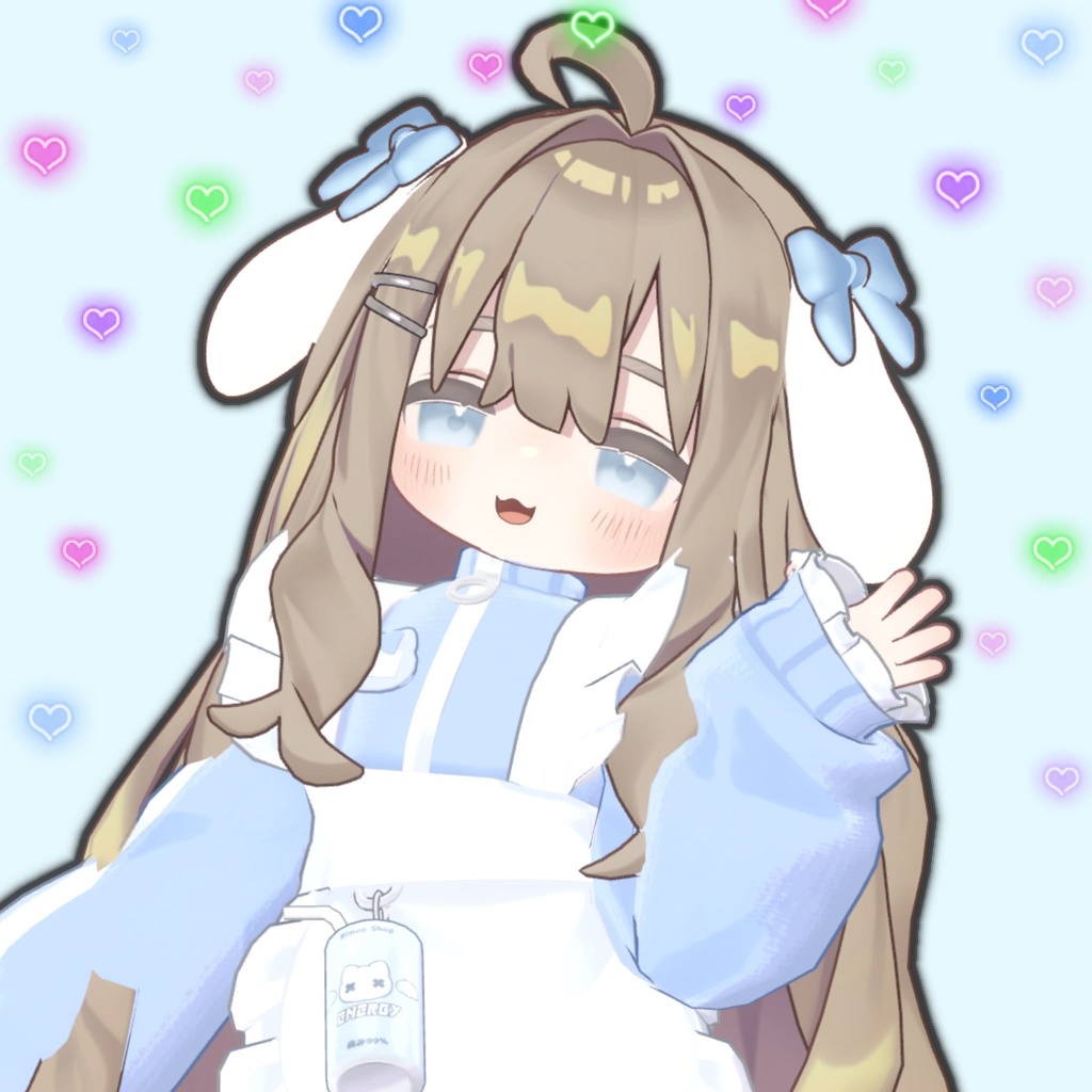 たれうさヘアピン