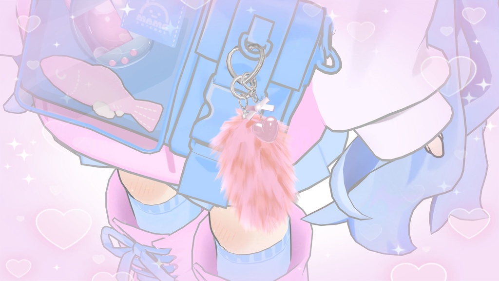 【無料】y2kもふもふチャーム