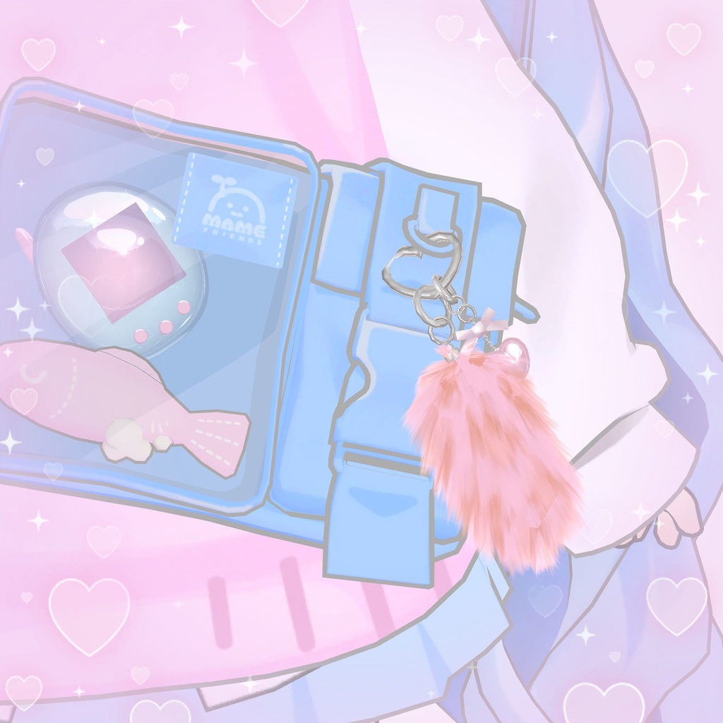 【無料】y2kもふもふチャーム