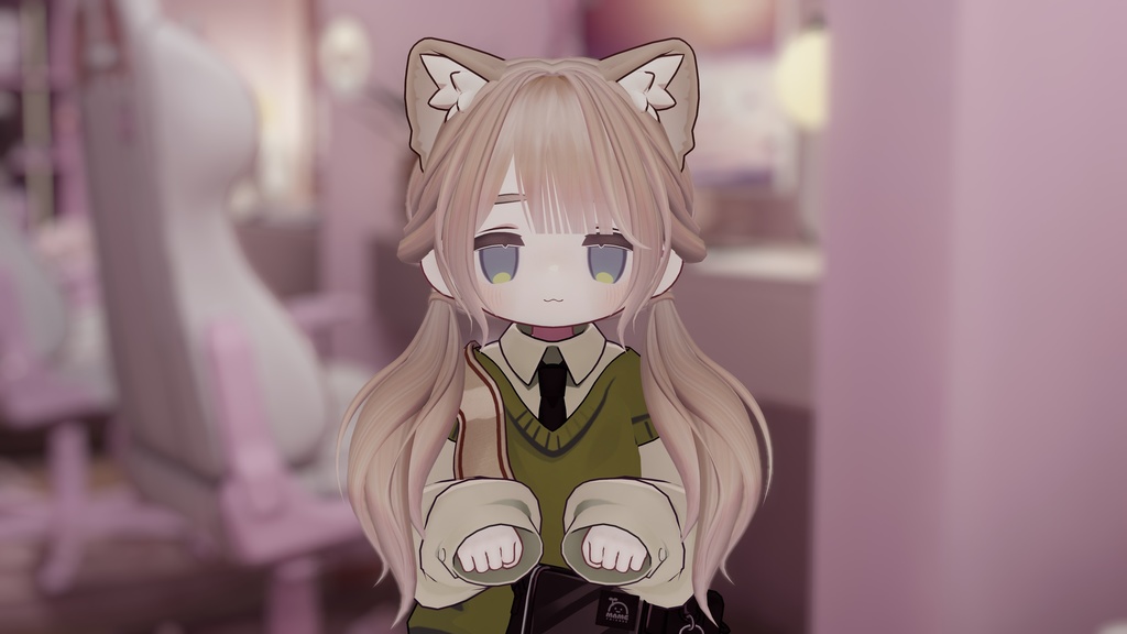 SALE❣️ゆるふわツインテール♡12アバター対応