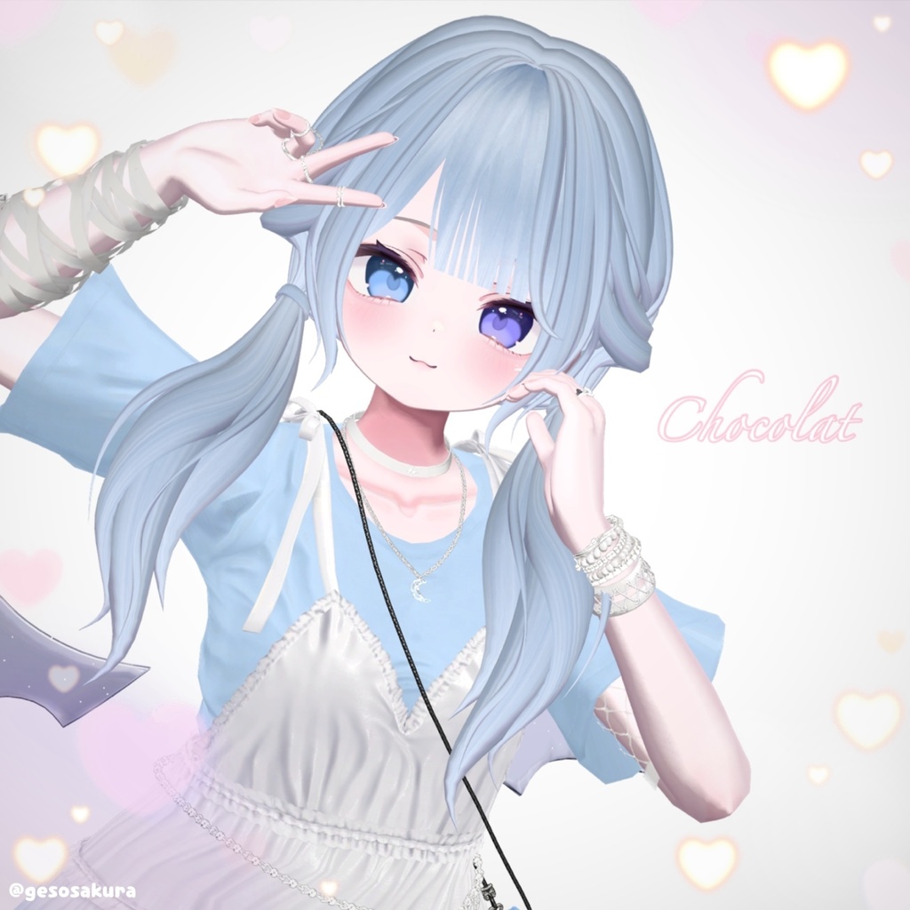 SALE❣️ゆるふわツインテール♡12アバター対応