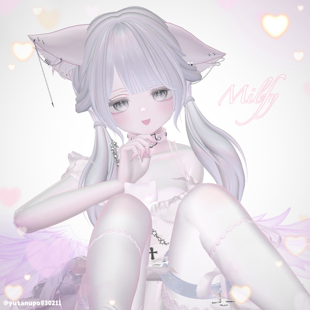 SALE❣️ゆるふわツインテール♡12アバター対応