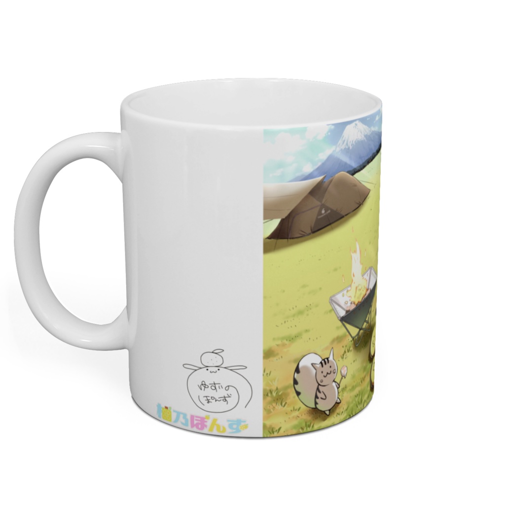 柚乃ぽんず 冬キャン / マグカップ / サイン入り