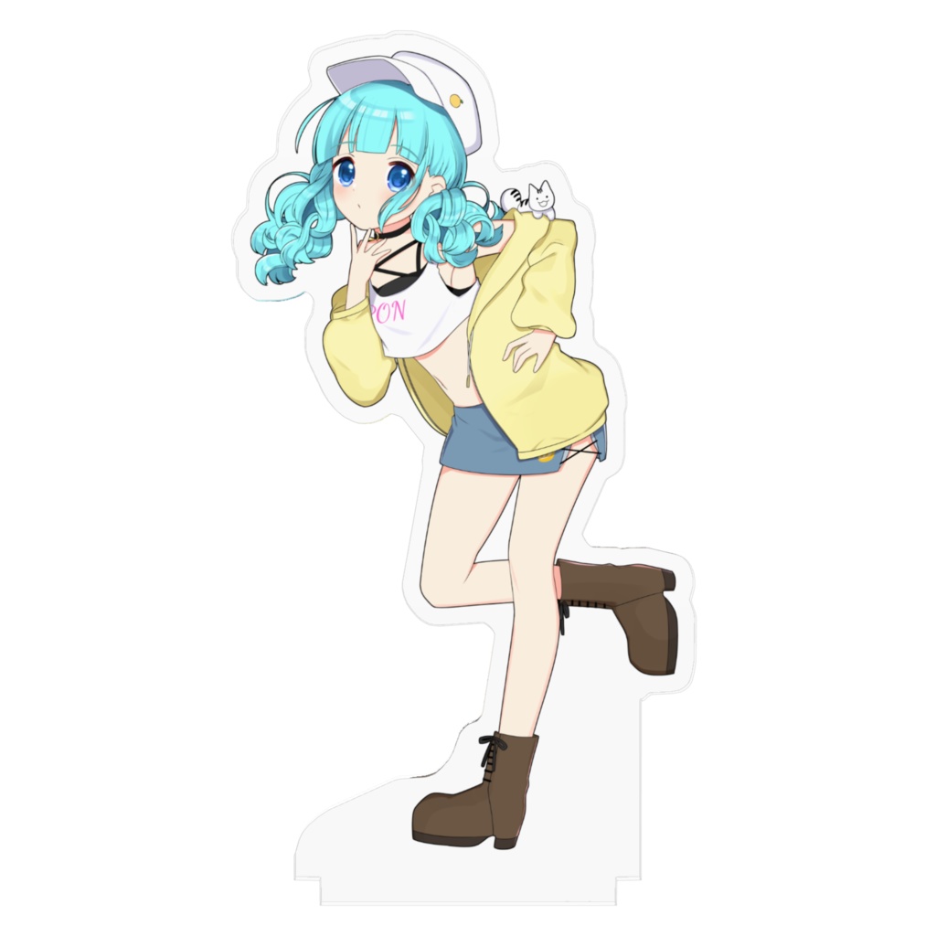 柚乃ぽんず 新衣装/アクリルフィギュア