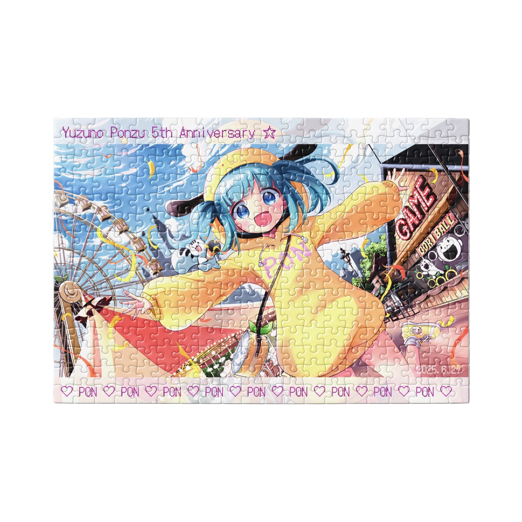 柚乃ぽんず 5周年記念 ジグソーパズル