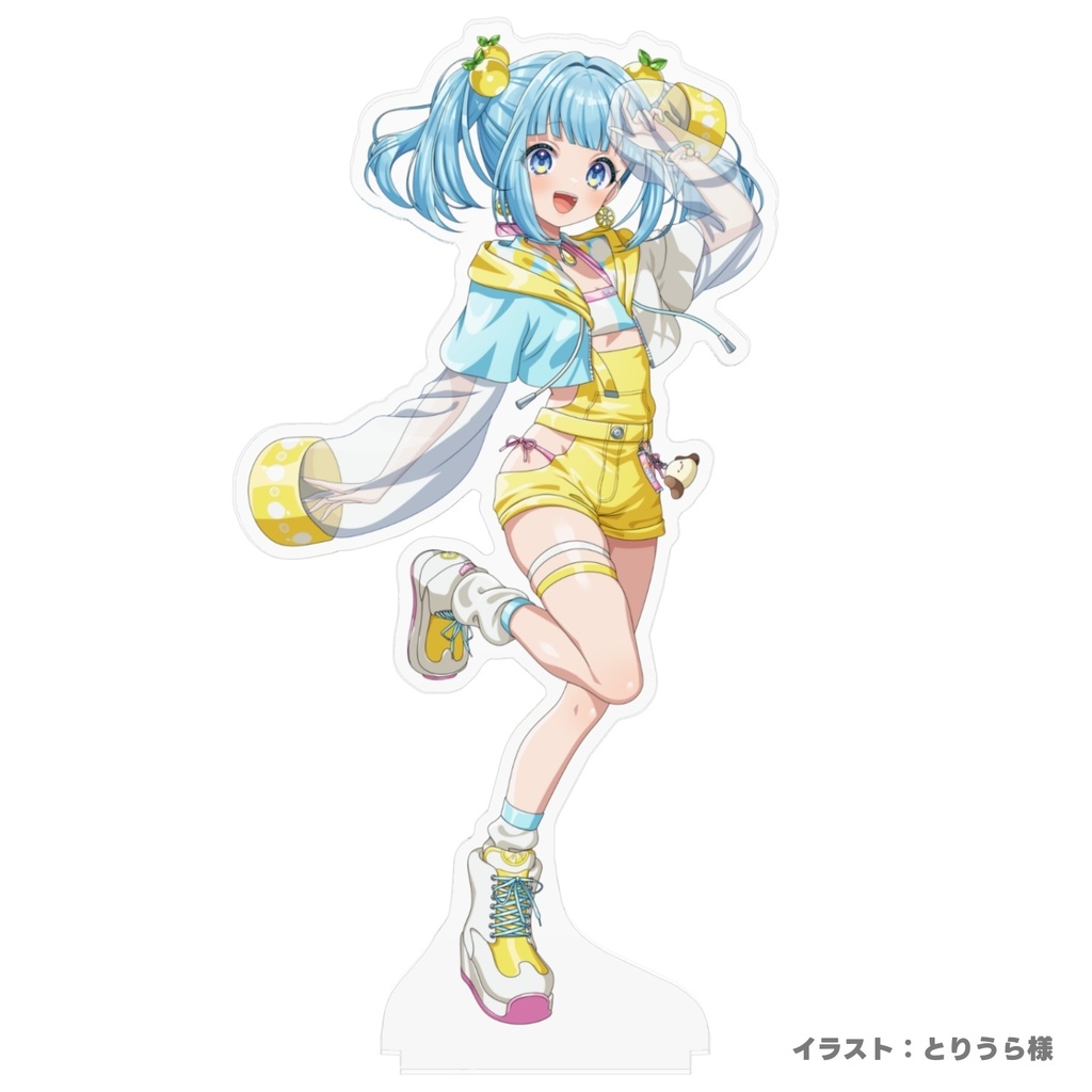 柚乃ぽんず キービジュアル アクリルスタンド