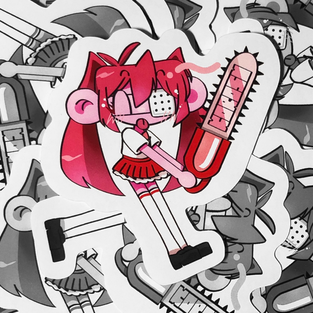 明確な殺意シール