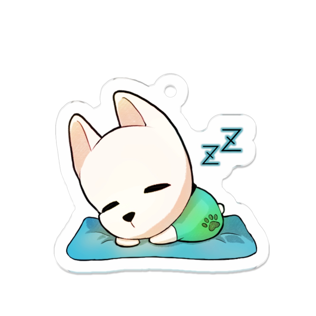 お昼寝ワンちゃん《アクキー》